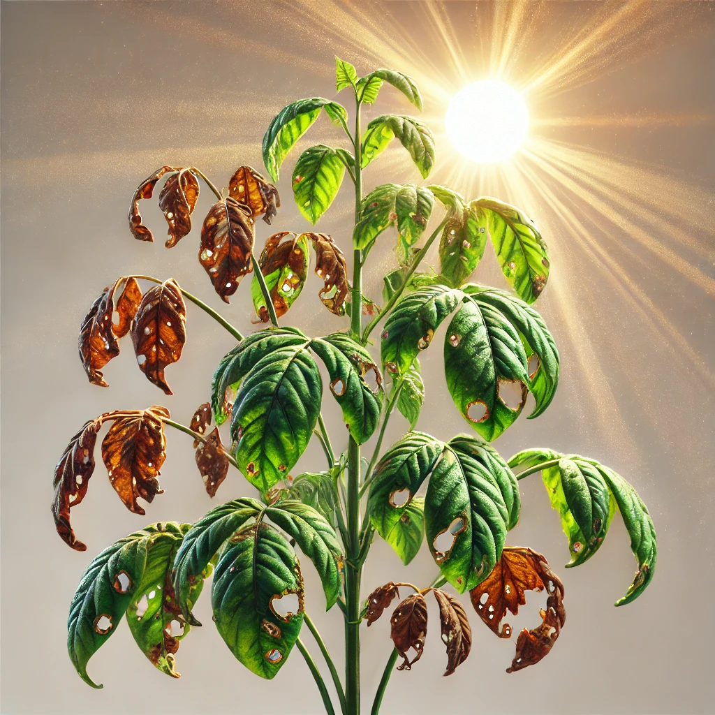 UV-B Radiation and Plant Stress: Mechanisms, Effects, and Adaptive Strategies