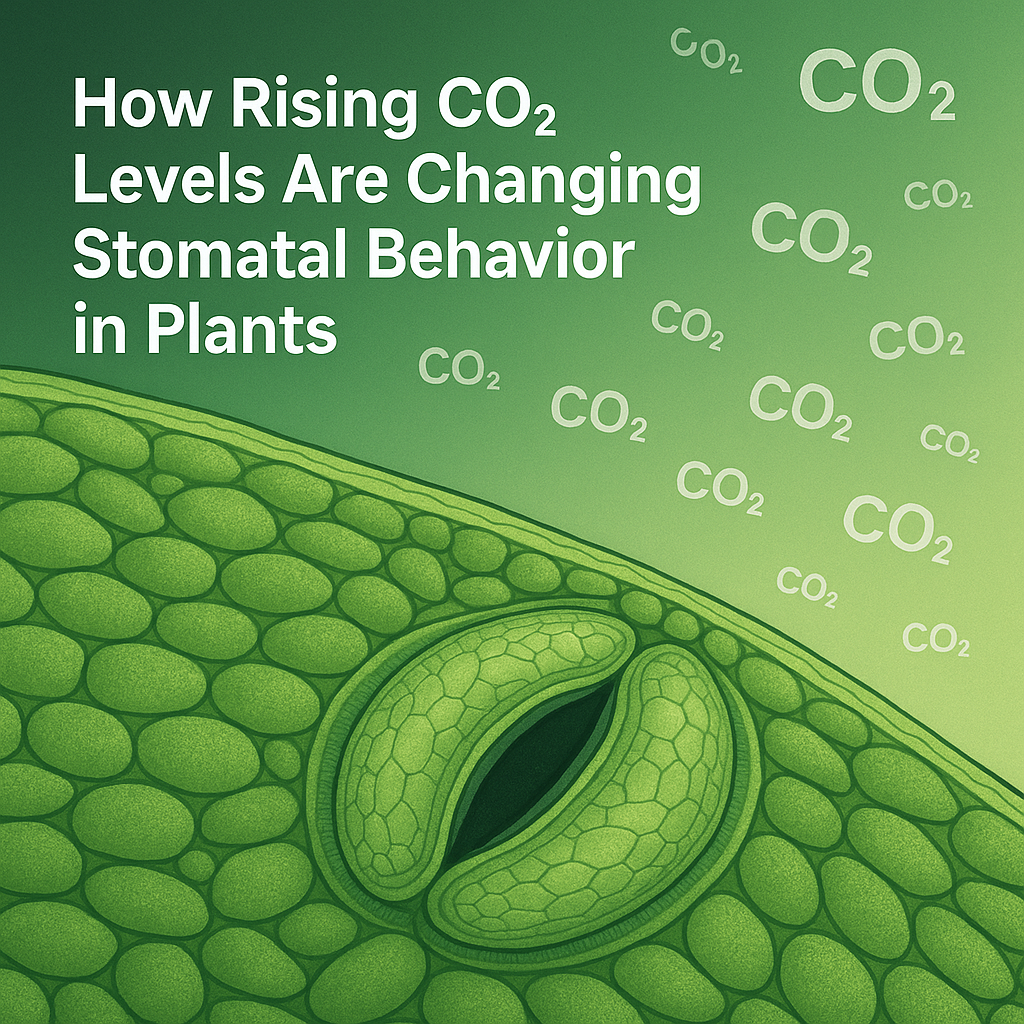 How Rising CO₂ Levels Are Changing Stomatal Behavior in Plants