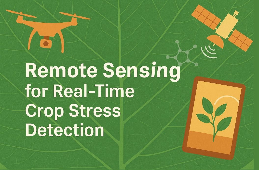 Remote Sensing for Real-Time Crop Stress Detection