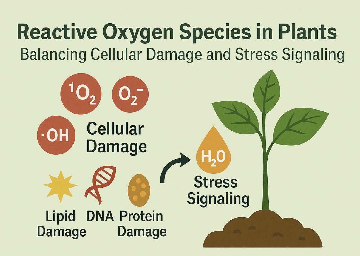 Reactive Oxygen Species in Plants: Balancing Cellular Damage and Stress Signalling