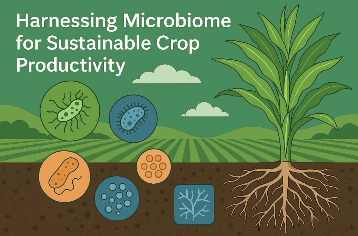 Harnessing Microbiome for Sustainable Crop Productivity
