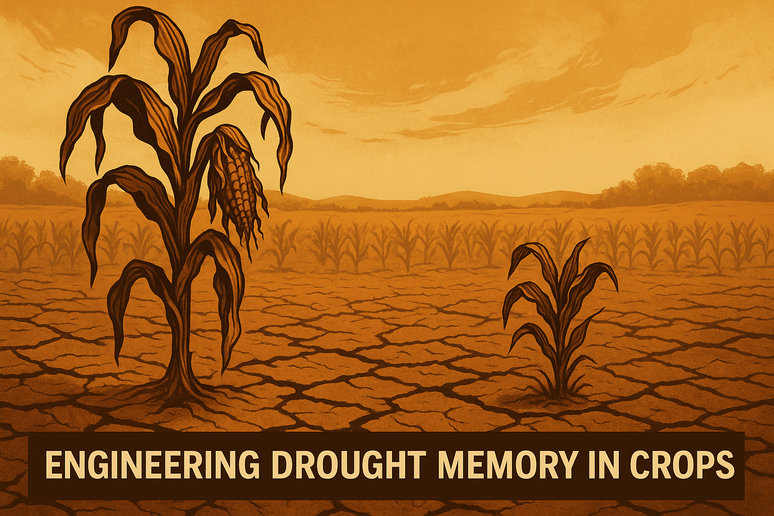 Engineering Drought Memory in Crops