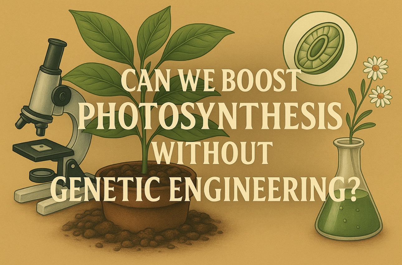 Can We Boost Photosynthesis Without Genetic Engineering?