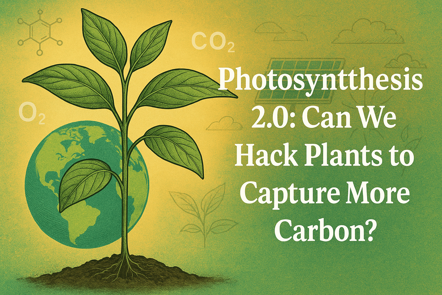 Photosynthesis 2.0: Can We Hack Plants to Capture More Carbon?