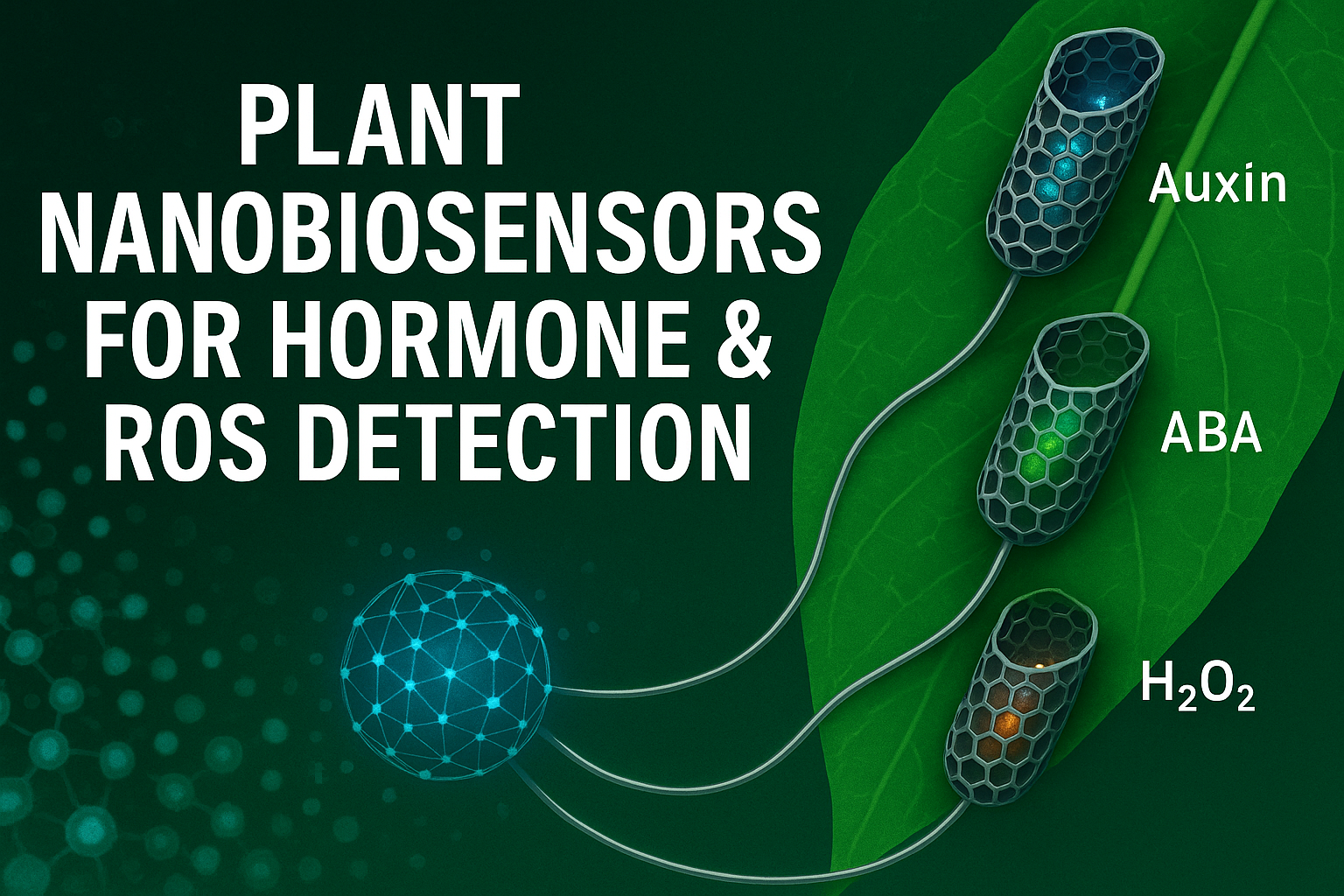 Plant Nanobiosensors for Hormone & ROS Detection